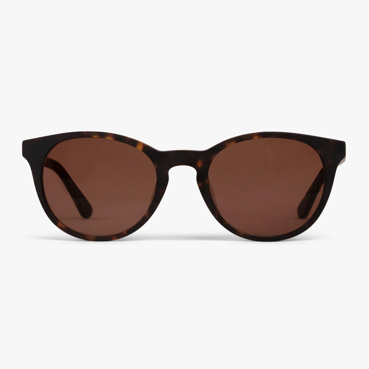 Luxreaders stylish Women's Örebro Dark Turtle Sunglasses. Made from Acetate in a Iconic shape.