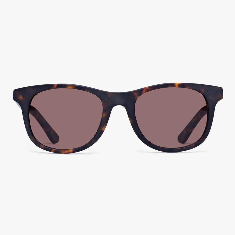 Malmö Dark Turtle sunglasses with tortoiseshell pattern and brown lenses