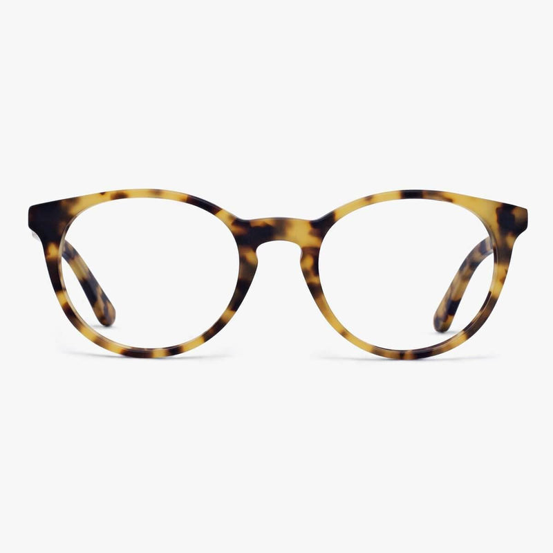 Tortoiseshell round frame reading glasses