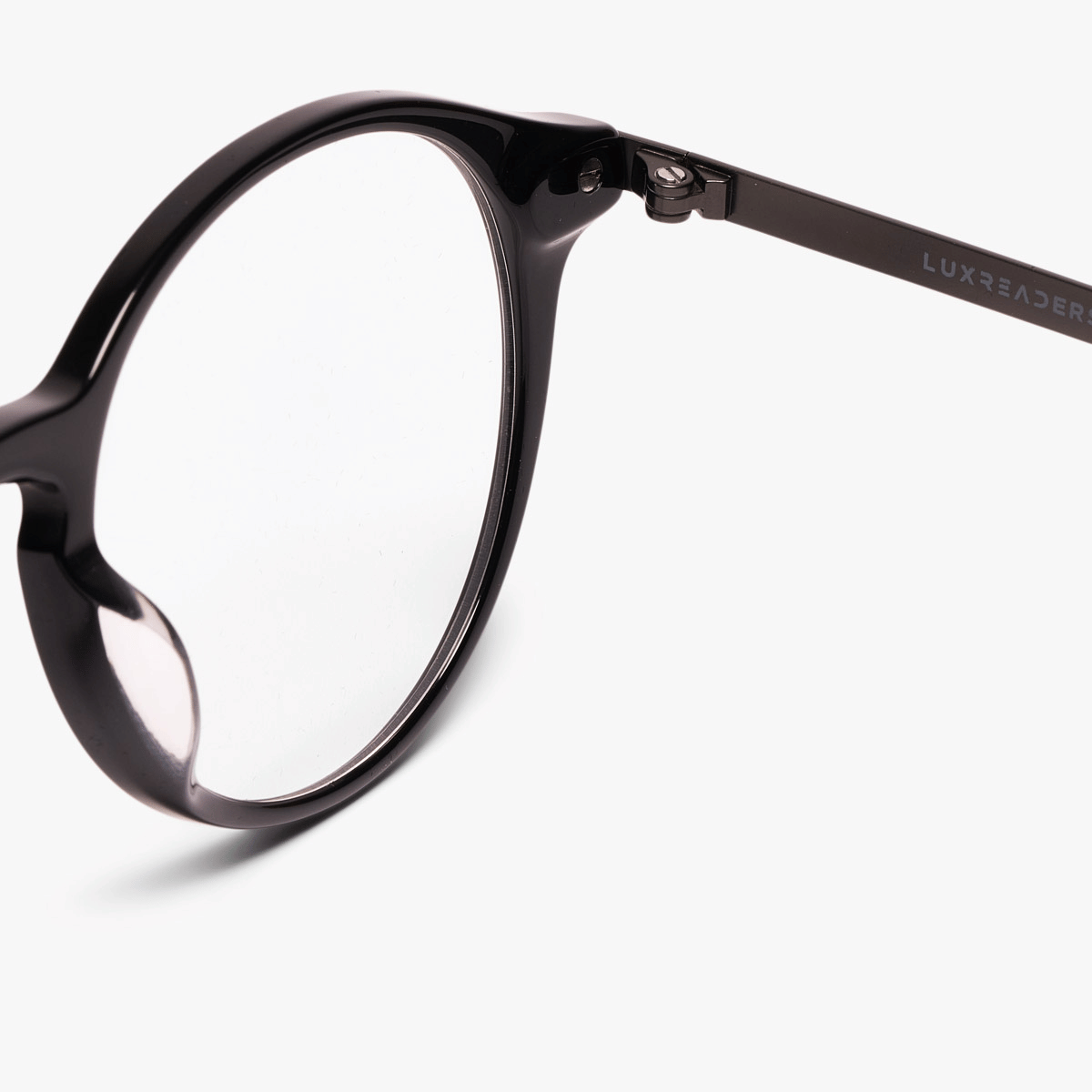 Women's black reading glasses frame model Ærø by Luxreaders