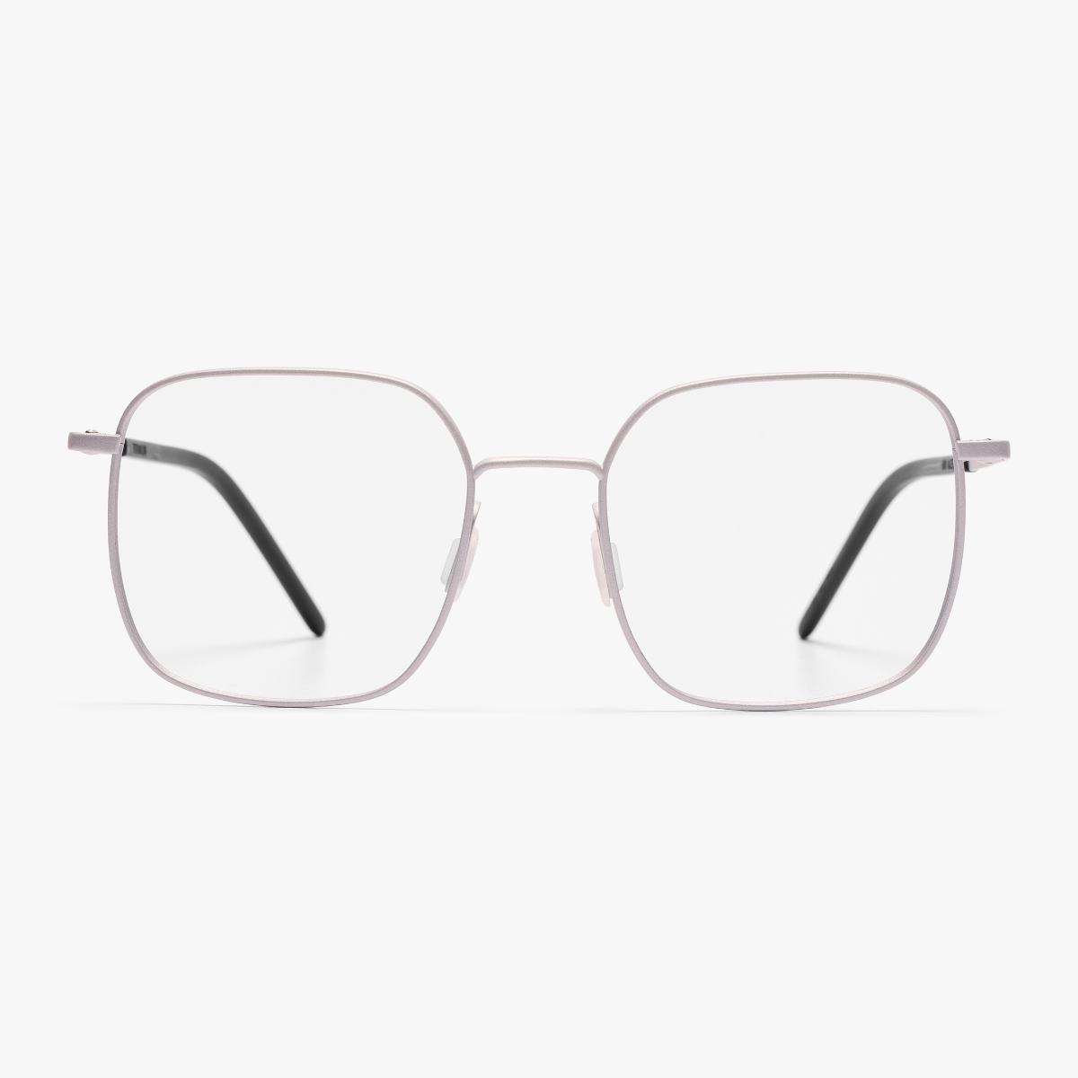 Women's Båstad Steel square silver reading glasses