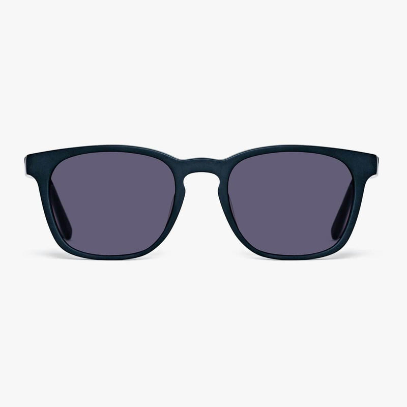 Women's Bornholm Black sunglasses with black frame and dark lenses