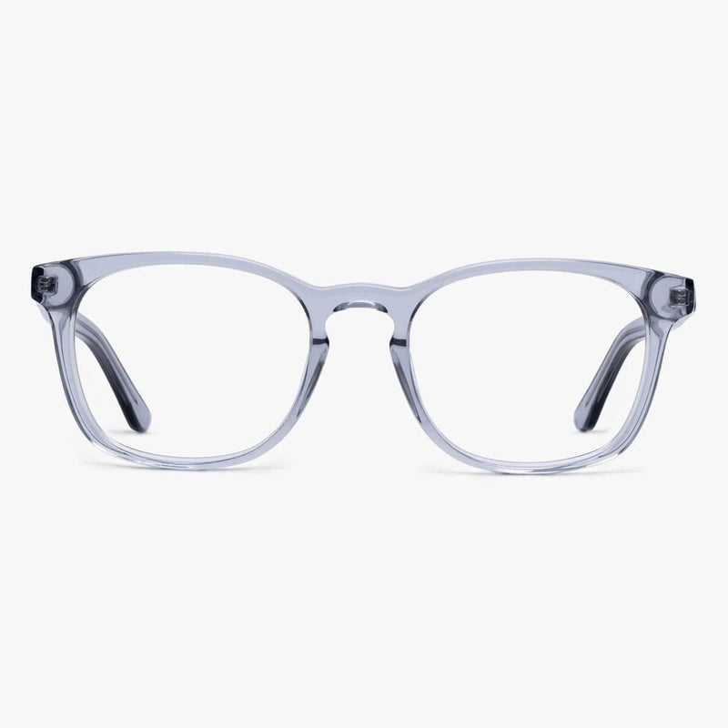 Women's Bornholm crystal grey eyeglasses with clear frame